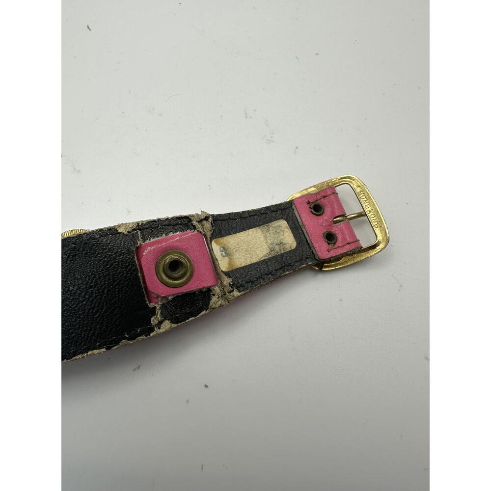 Vintage Disney Minnie Mouse Bradley Swiss 23 Watch Not Tested Pink - Picture 5 of 8